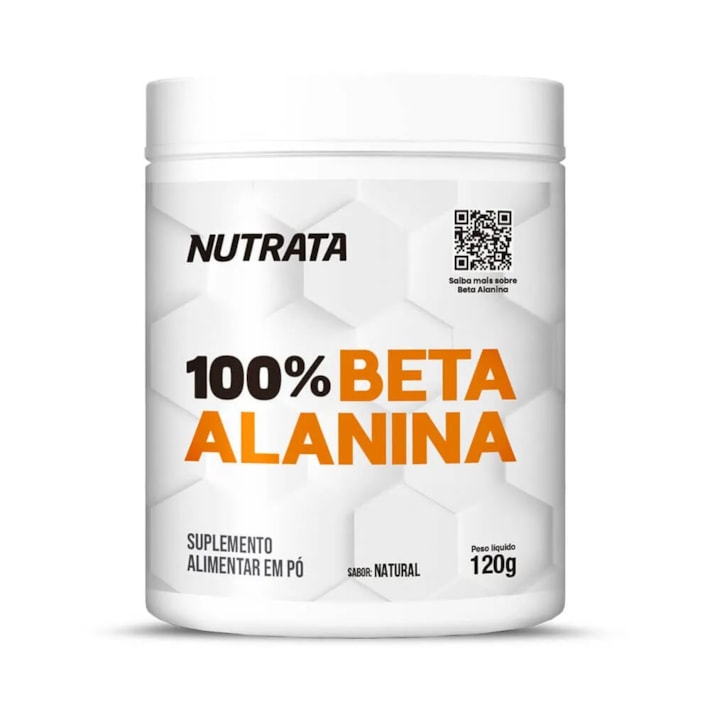 100% Beta Alanina (120g) - Nutrata